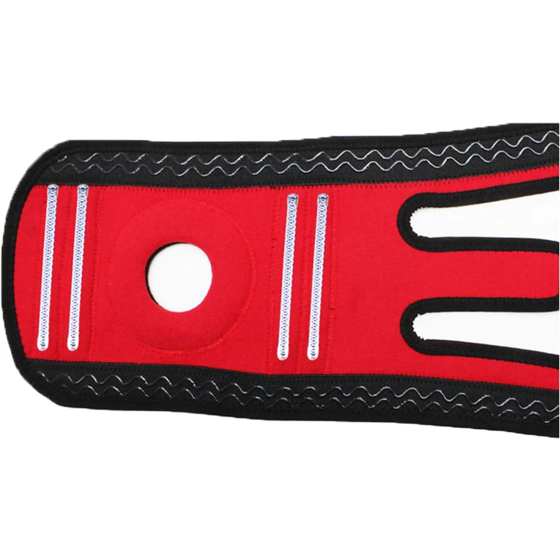 Approved black Elastic adjustable Stretchable Strapped orthopaedic adjustable knee brace