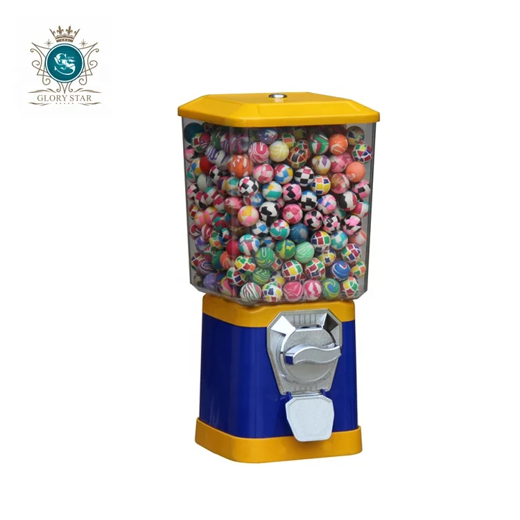 New business bubble gum candy bouncy ball vending machine sale