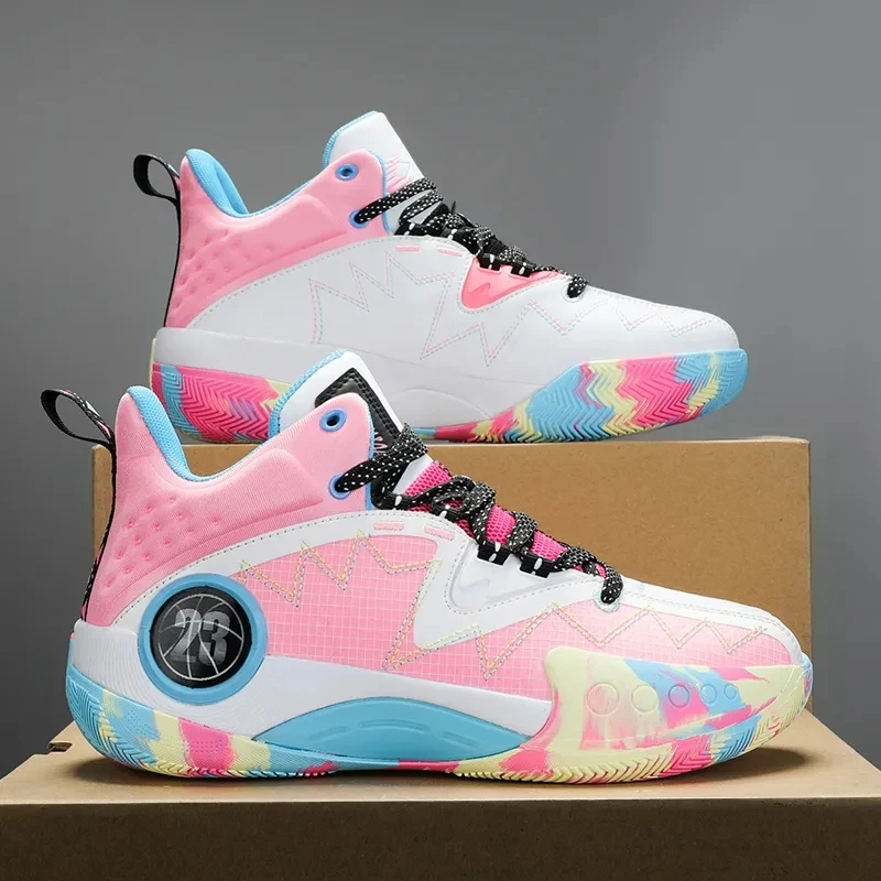 High Quality Mens Basketball Sneakers Training Sports Shoes Wearable Tenis Masculino ForMotion Basketball Shoes 35-46