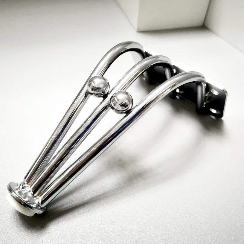Best quality chrome sofa furniture metal leg modern design metal sofa legs