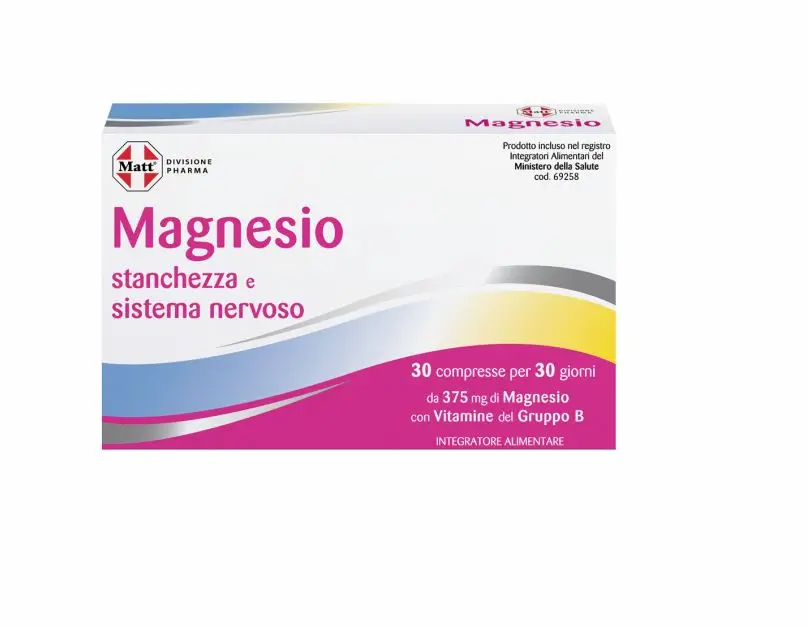 High Quality Healthcare Supplements Energy Supplements Magnesium For Nervous System And Muscolar Functions Reduce Tiredness