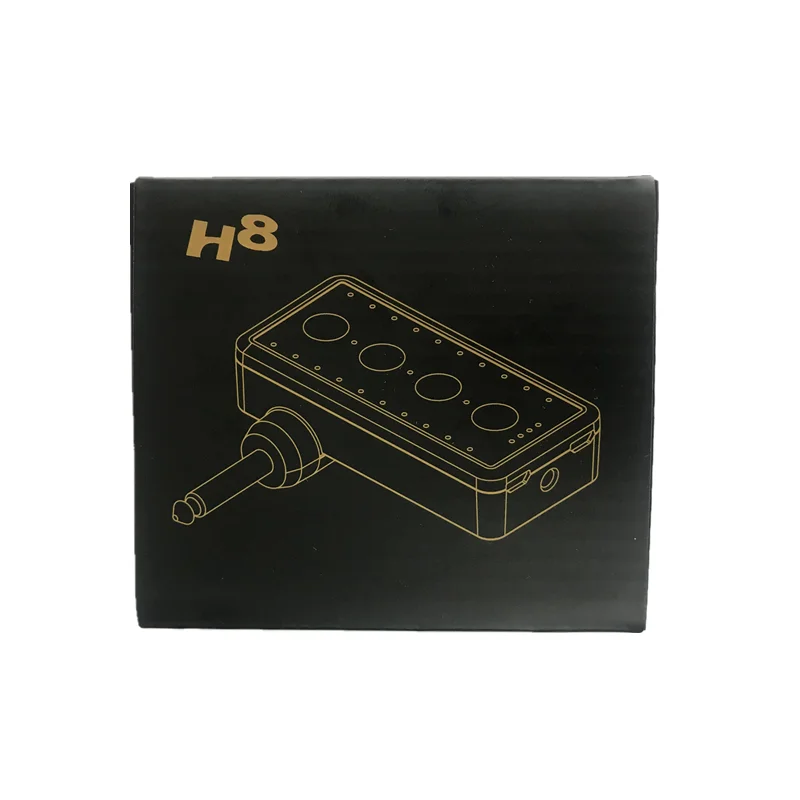 Rechargeable Guitar Effect Pedal Plug Headphone Amplifier Set Guitar Amplifier multi-effects Guitar Pedal Plug Headphone AMP