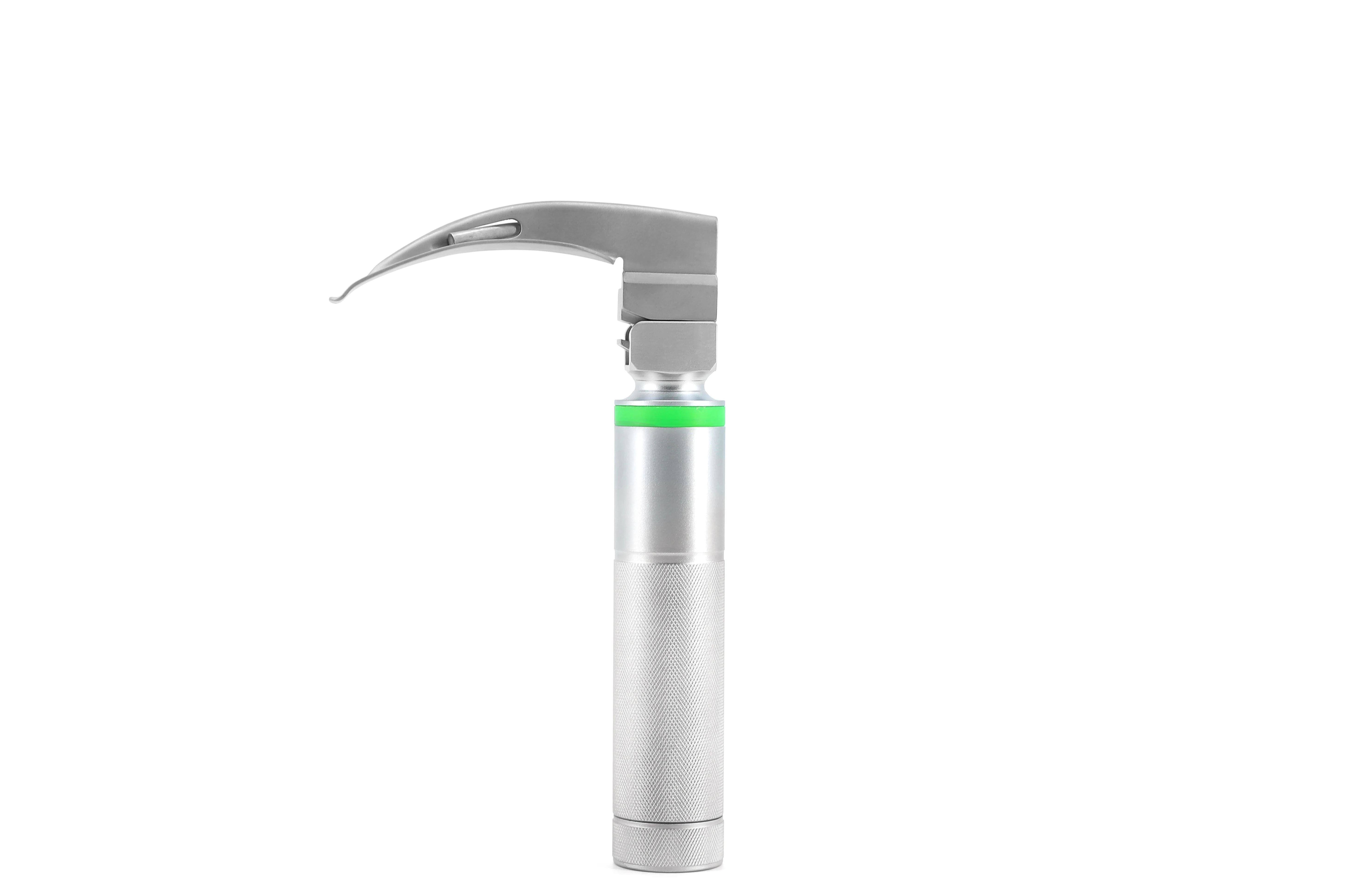 Conventional Fiberoptic Laryngoscope Portable Size 2 Miller Laryngoscope Fiber-optic Intubation