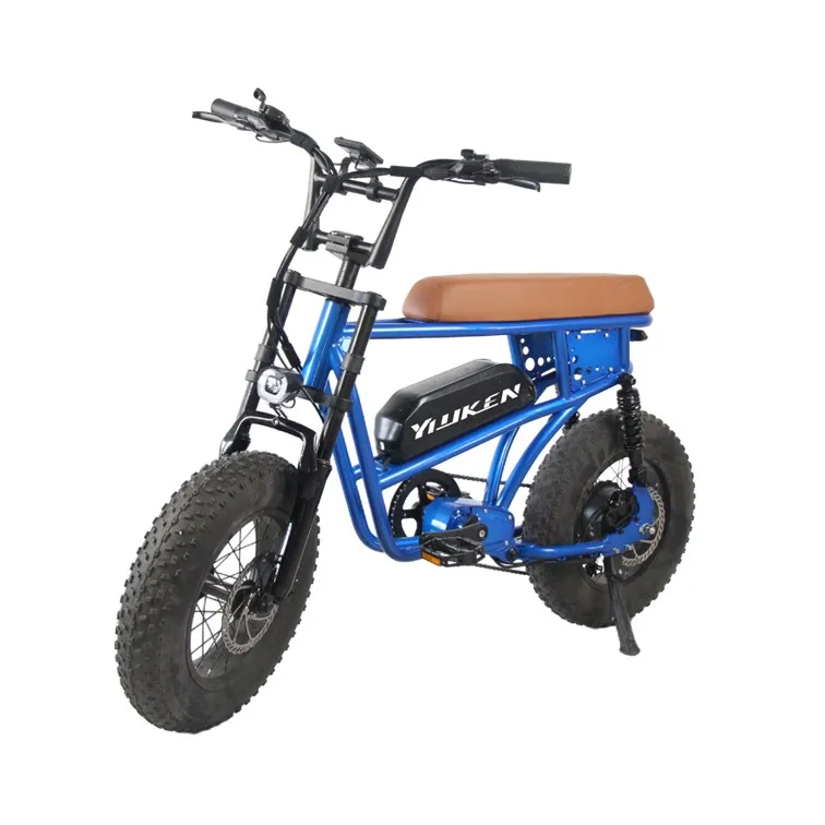 electric fat tire bike 48V 500W motorbike 13Ah 20Ah ebike elecbuff new motorcycle hot sale city bicycle off-road