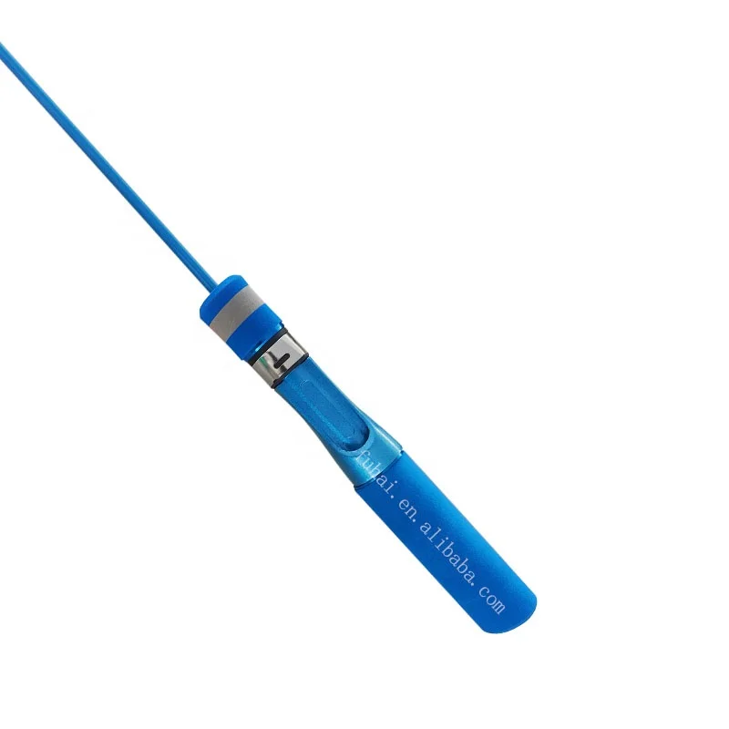 OEM Ice Fishing Rod Soft Fiberglass Spinning Rod for Carp and Shrimp Slow Action for Winter Fishing in Rivers Lakes Streams