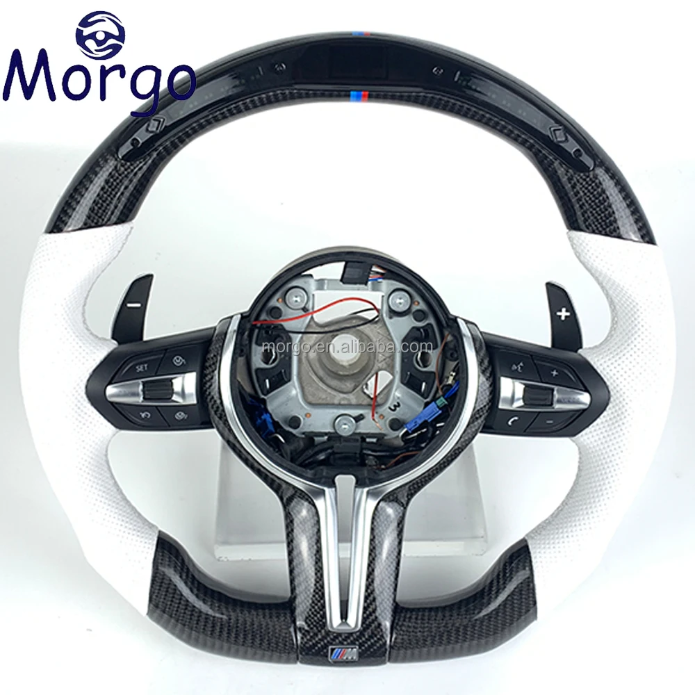 Carbon fiber Steering Wheel for BMW f01 f10 f30 e60 e90 g20 g30 g80 e46 e92 M2 M3 M4 M5 M6 interior accessories customization