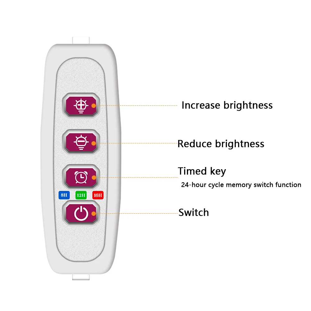 Grow Light DC5V USB LED Succulent Plant Growing Light Set Sunlight Lamp kits For Indoor Home Garden Flower Plants
