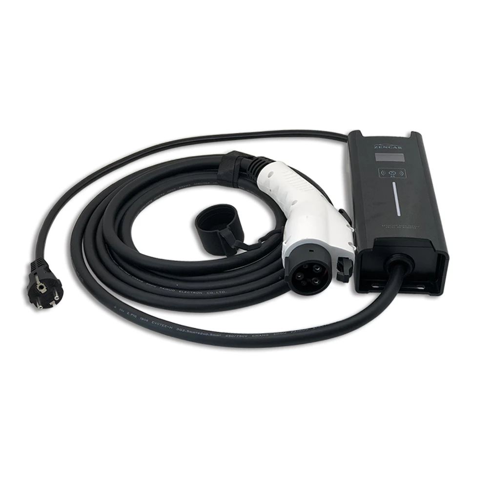 
Level 2 charger 16A 3.5KW Type 1 level 2 charger for leaf clarity fiat with Schuko plug 