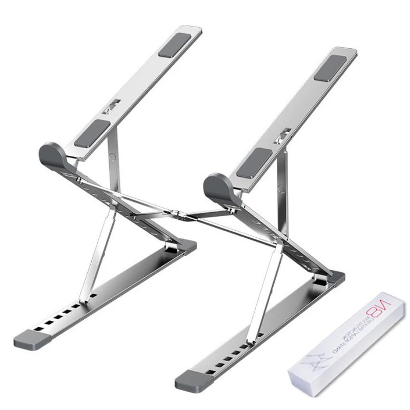 Многоугловая подставка для ноутбука Складная подставка для ноутбука вертикальная алюминиевая подставка для ноутбука