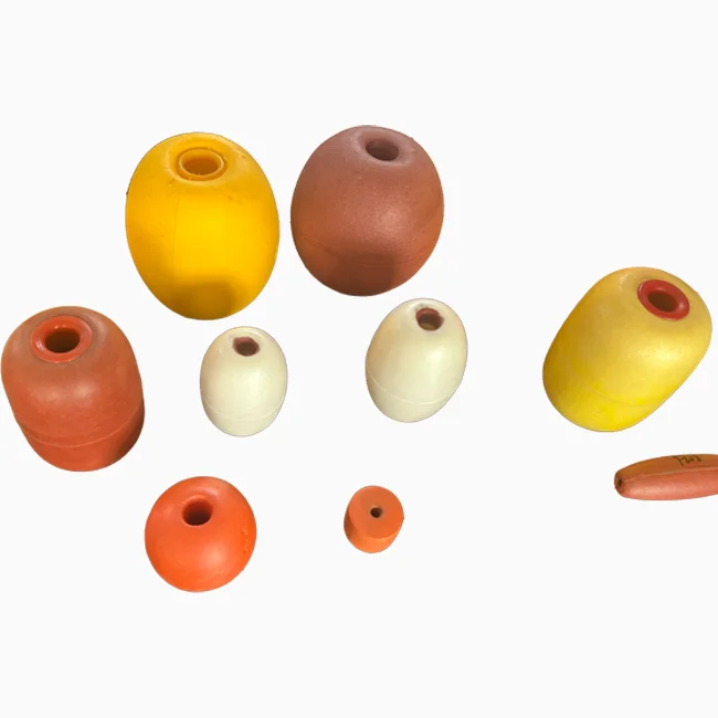 Factory direct sale deep sea fishing float 60mm*120mm*150mm float ball buoy