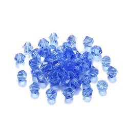 Wholesale 4/6 Colored Triangular Glass Beads Faceted Seed Beads Special Shaped Crystal Beads For Diy Jewelry Making