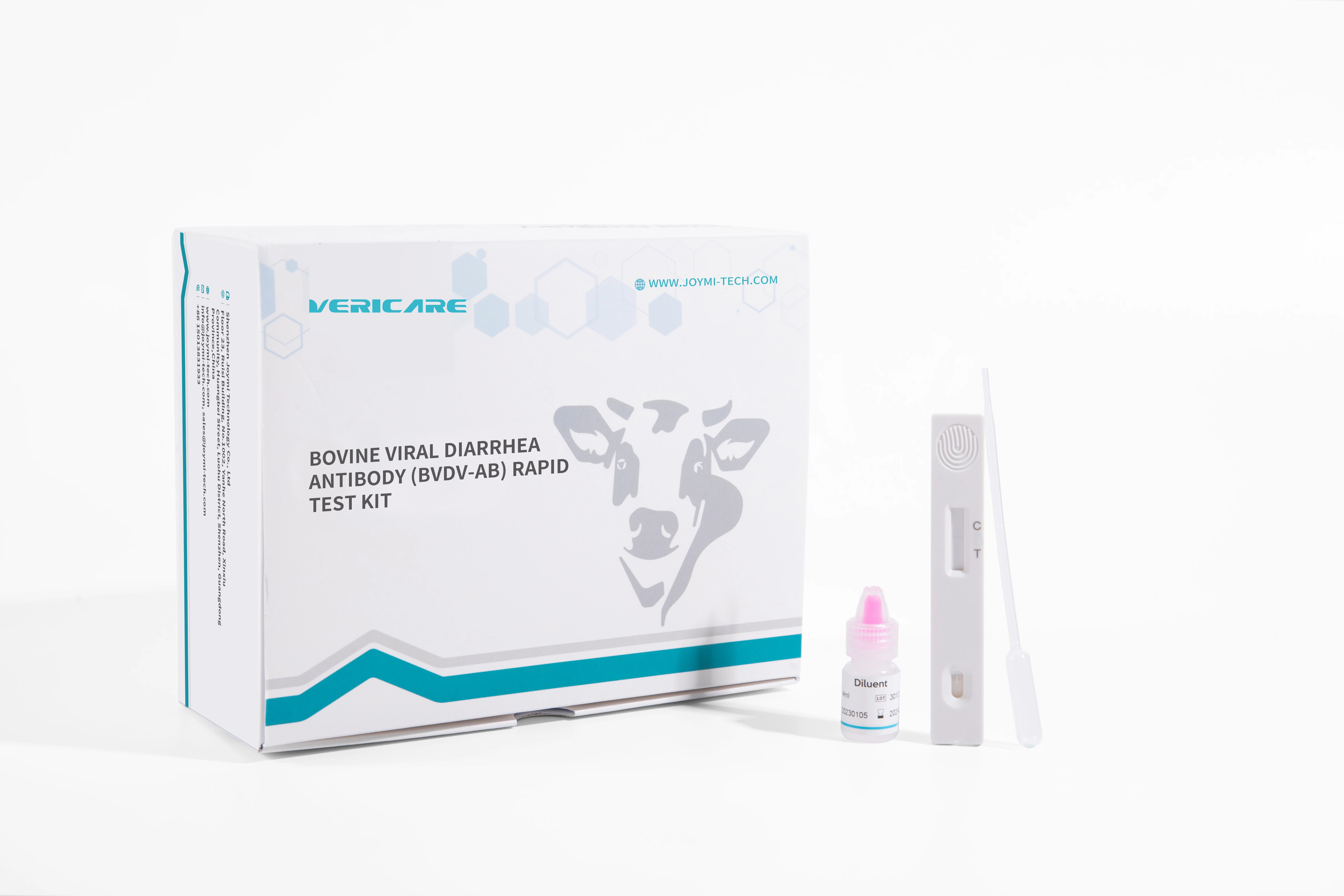 Vericare veterinary Bovine Viral Diarrhea Antibody BVDV-Ab Rapid Test Kit for cow cattle farm