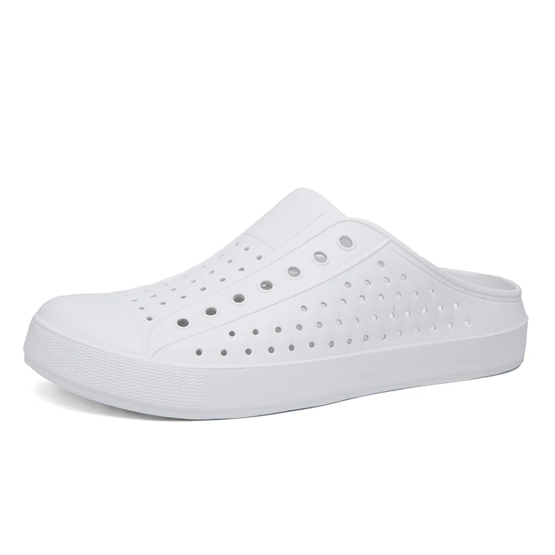 Custom Logo fashion beach Sandals shoes for men Original design printing Clogs anti slip breathable Outdoor men slippers