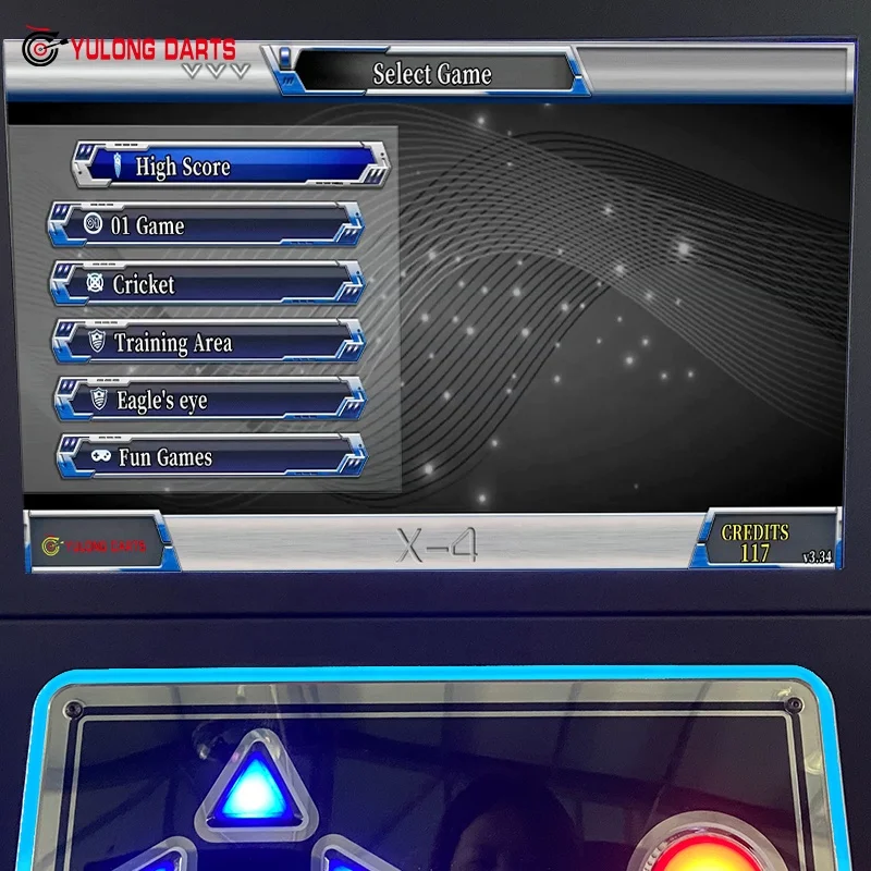 Hot selling Indoor Amusement Coin Operated Electronic Arcade online Soft Dart Board Game Machine For Sale