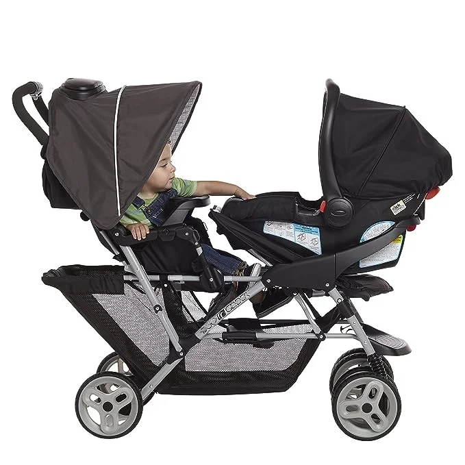 Ready 2Grow LX 2.0 Double Stroller with Bench Seat and Standing Platform Options Product Category Multiple Stroller