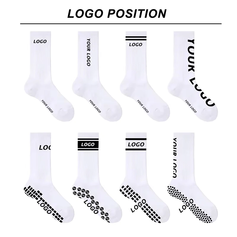 Wholesale Bamboo Cotton Crew Anti Slip Dance Grip Non Slip Gel Bottom Pilates Reformer Yoga Pilates Socks For Women