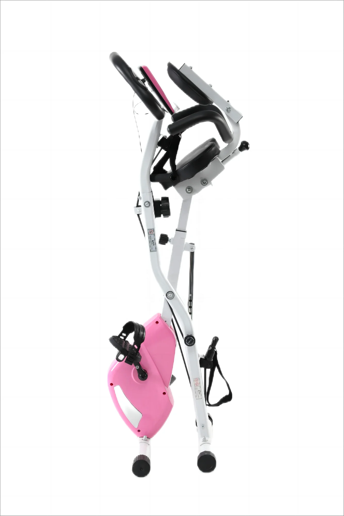 High Quality Folding Magnetic Control upright exercise bike for Home Gym Indoor Fitness LCD Display Steel Material