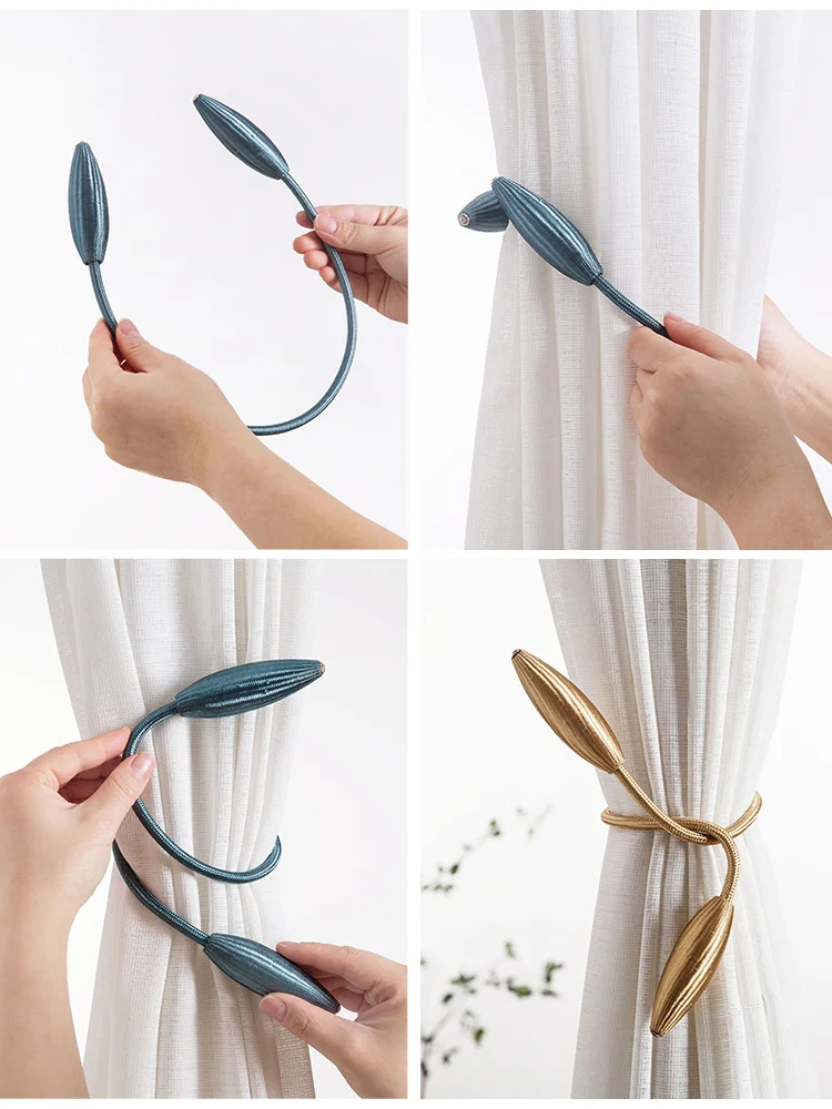 CK04  simple and fashionable adjustable curtain tieback holdback