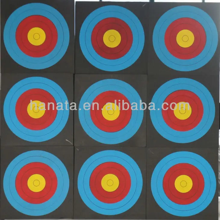 custom printed archery target  bow and arrow shooting practice board