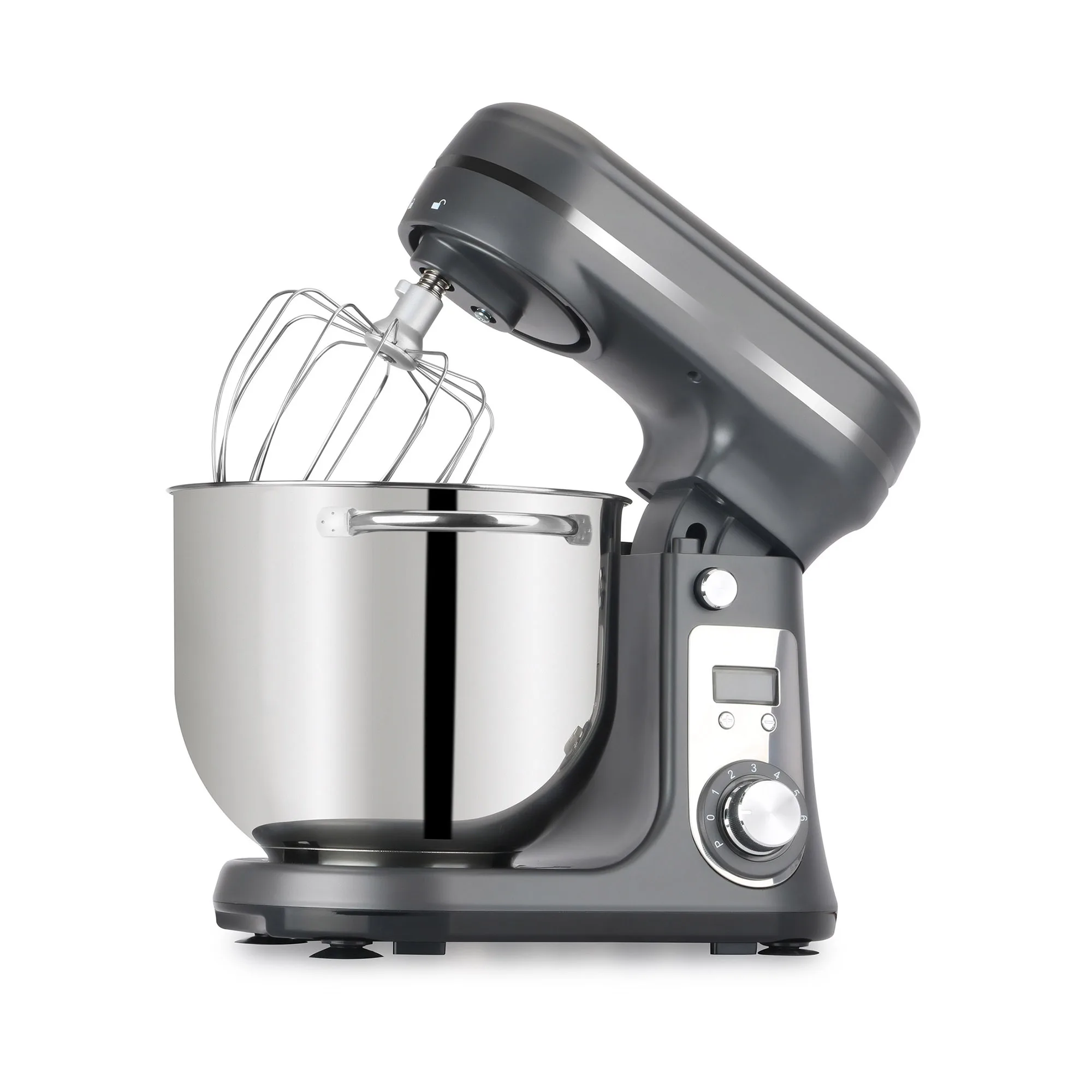 DC  Motor Low Noise Stand Mixer Family Use Home Dough Mixer with Big Capacity