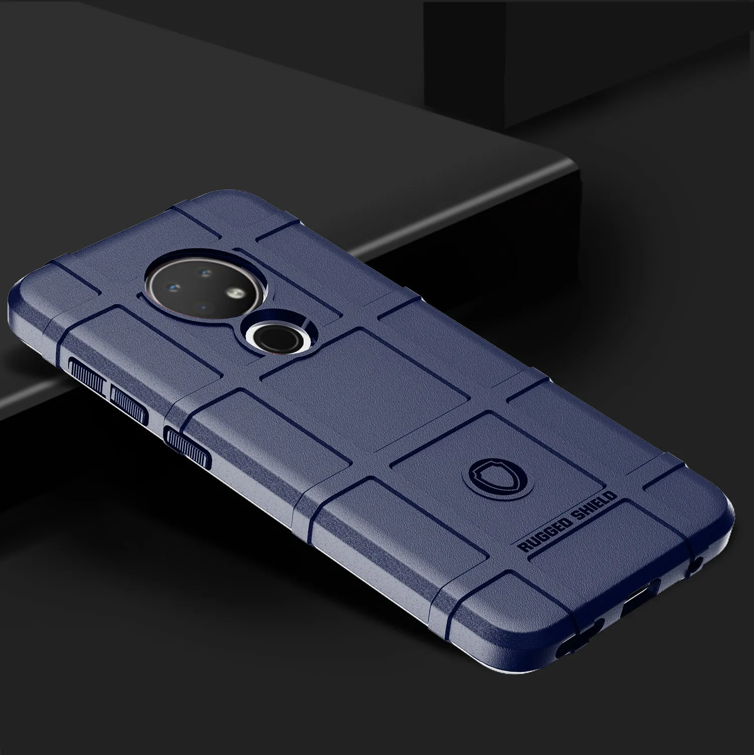 For NOKIA 6.2 Nokia 7.2 Armor Rugged Shield Case Soft TPU Anti-fall Shell Cover Housing Silicone Cases