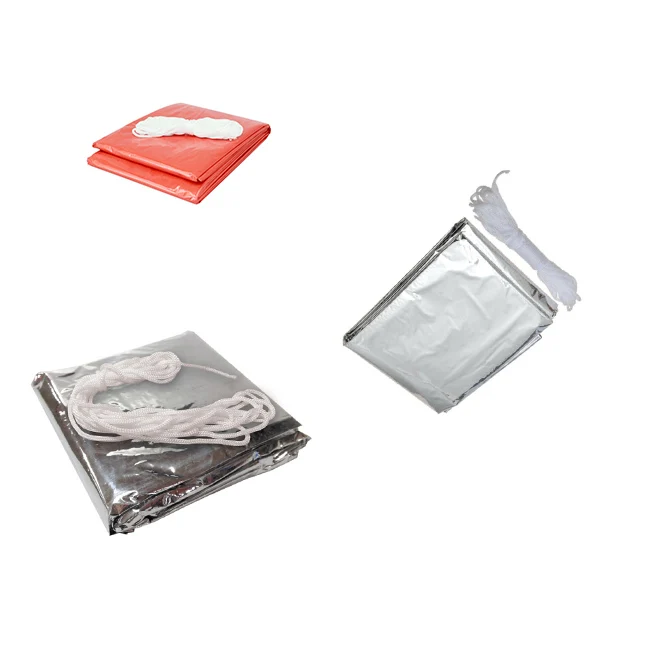 Windproof Rescue Tent Shelter with Outdoor Life-saving Tent Shelter and Gold Survival Tent Shelter