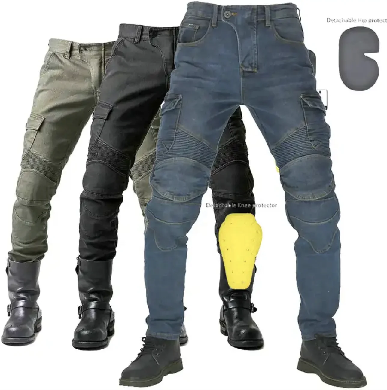 New Unisex Protective Pants Moto Jeans Protective Gear Riding Motorbike Trousers Motorcycle Riding Jeans Pants for Wholesale