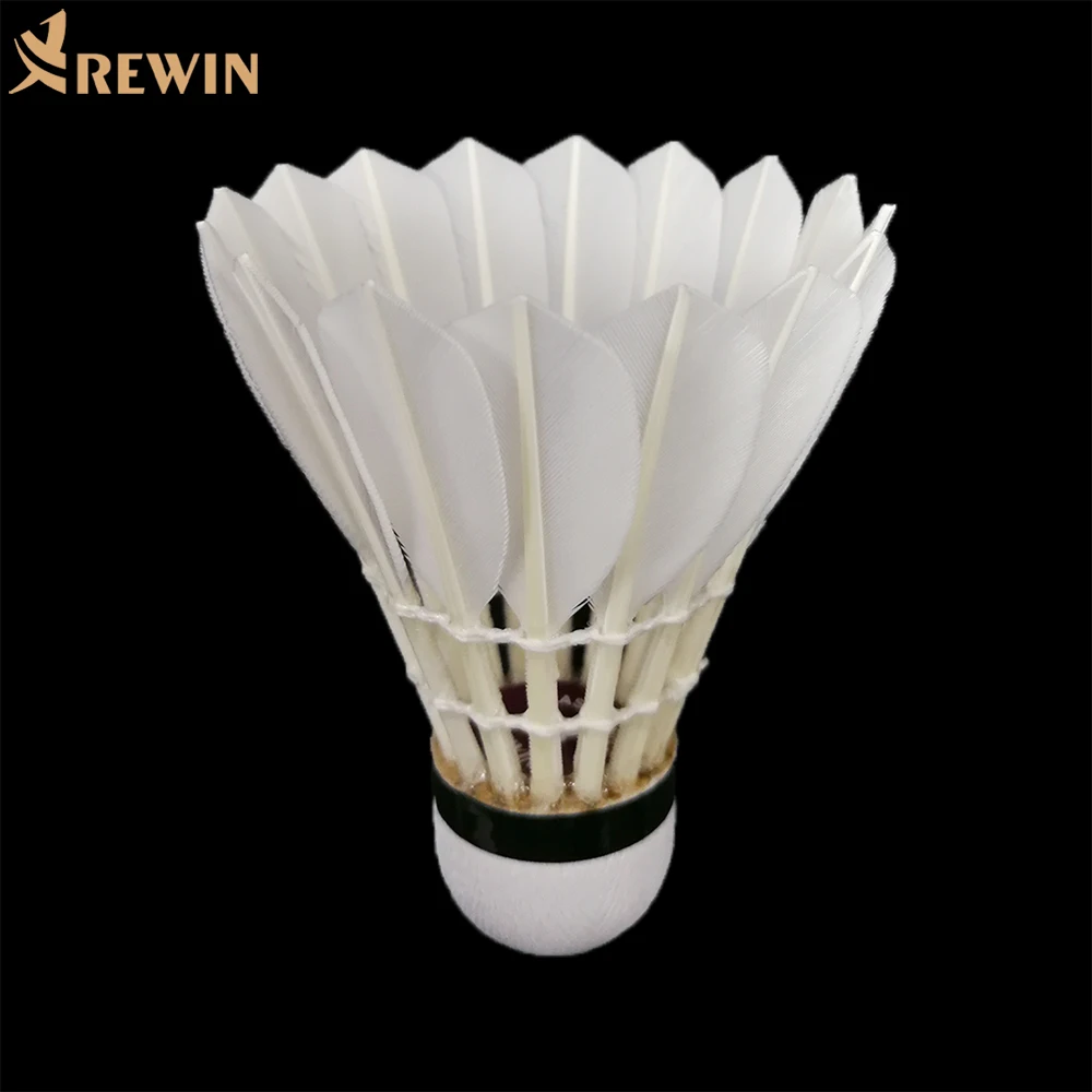 M1 Top Grade Goose Feather Badminton Shuttlecock Birdies For Tournament similar As Eg1130 High-quality and Good Hitting-feeling
