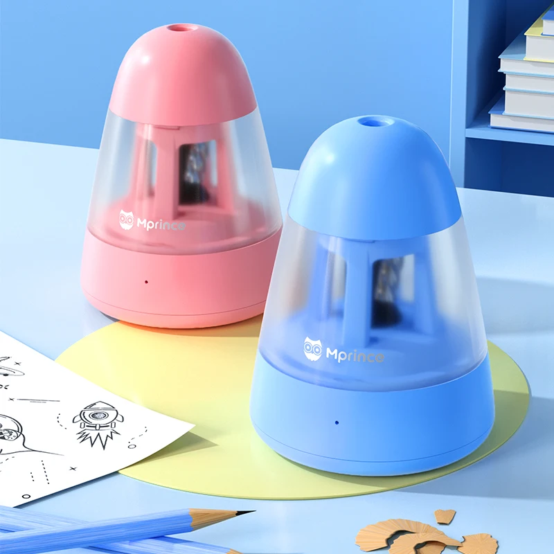 Electric Batteries Mechanical Pencil Sharpener Electronic Press Sensing Automatic Pencil Sharpener For Kid Student