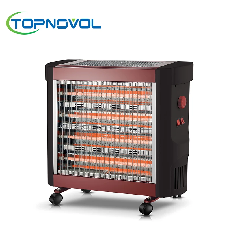 2022 New Type Quartz Heater With 6 Heating Elements In 2400W With Certification CE, CB