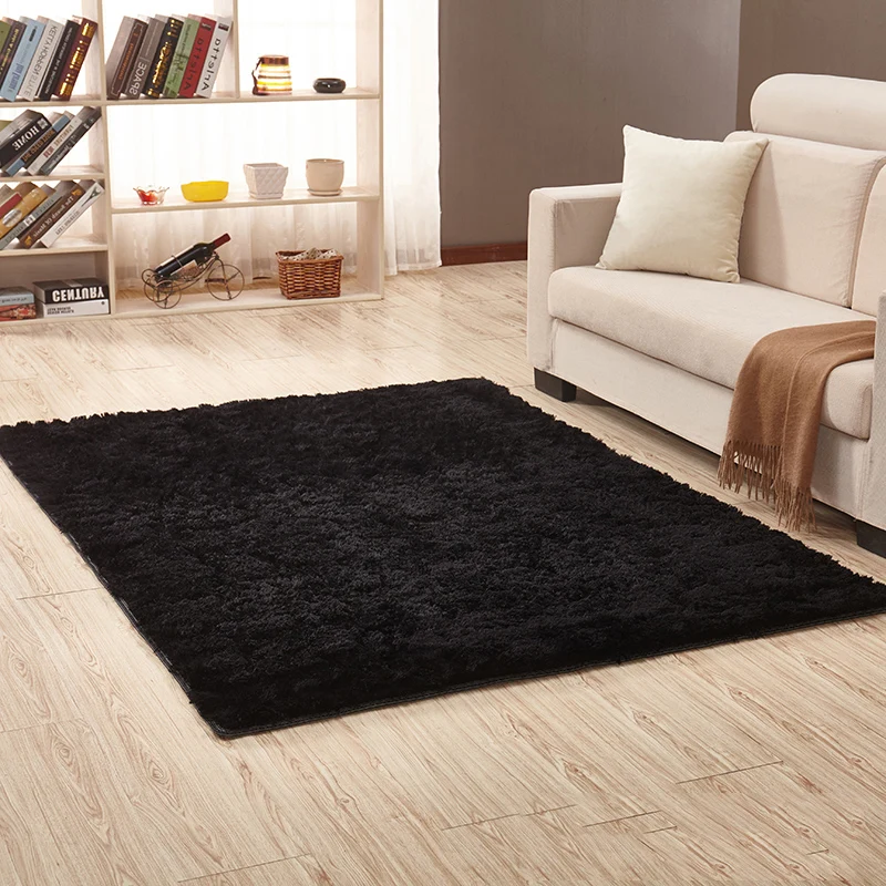 100%Polyester Soft Bedroom Decoration Shaggy Carpets Fluffy Area Rugs for living room Modern Carpets For Living Room