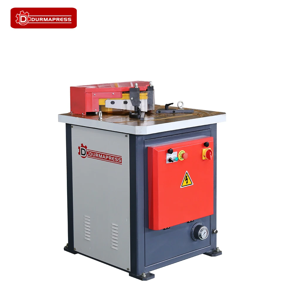 Durmapress Notching Machine Hydraulic cutting ms ss 0.5 to 4mm MS thickness angle fixed notching machine