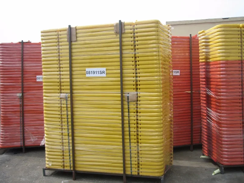 Portable Traffic Roadway Pedestrian Barricade Fence Barrier For Crowd Control Road Safety