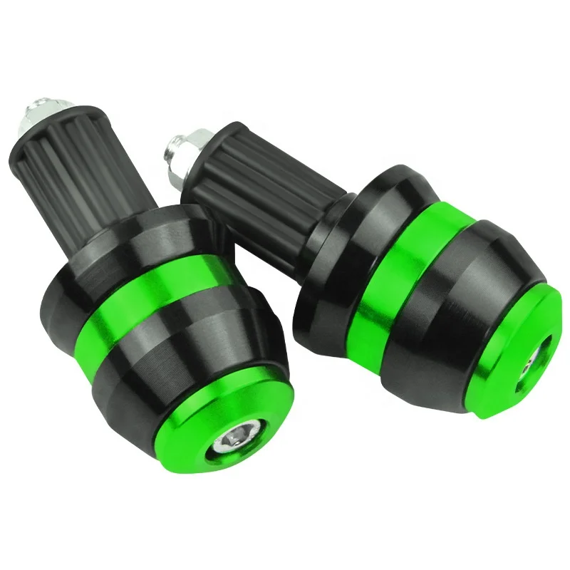 Motorcycle YBR Tianjian handlebar plug balanced aluminum alloy solid CNC calf electric vehicle modified handle plug