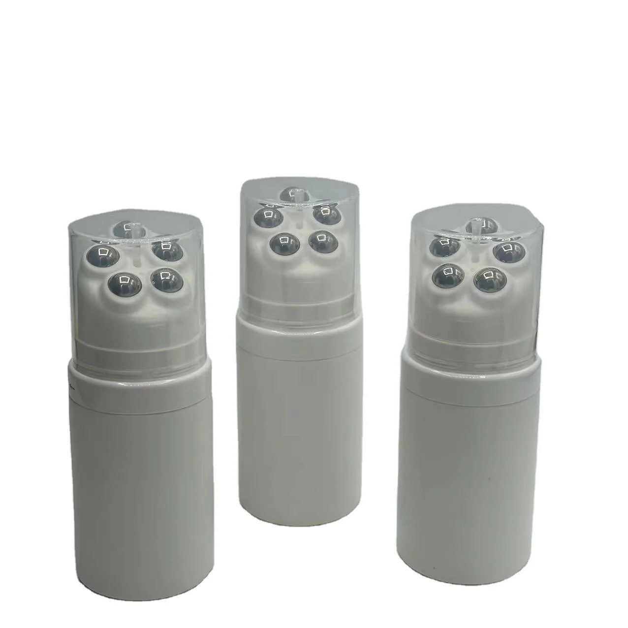 Hot sell bottle 50ml massage stainless steel ball roll on tube multi function tube cosmetic packaging