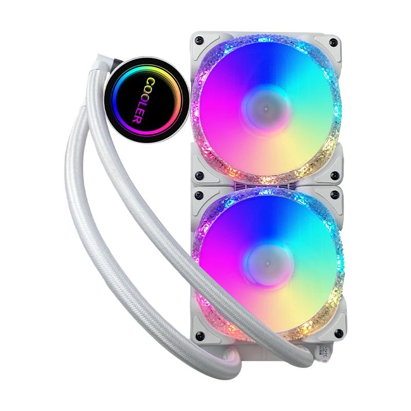 Factory Direct Sale 240mm  High performance Water Radiator CPU cooler Cooling Fan Rgb Argb PWM Fans For Cpu