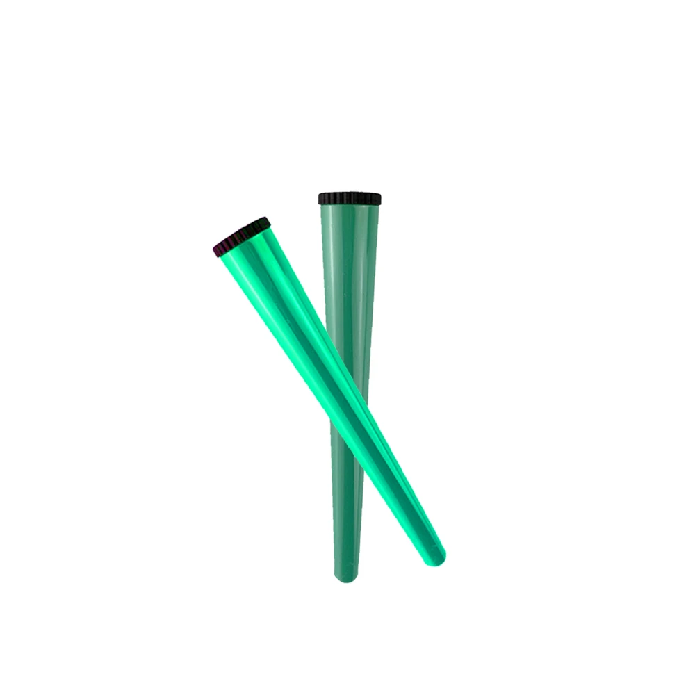 Заводская цена аксессуары для прокатки бумаги конус с логотипом цветная пластиковая трубка CR курительная предварительно рулонная