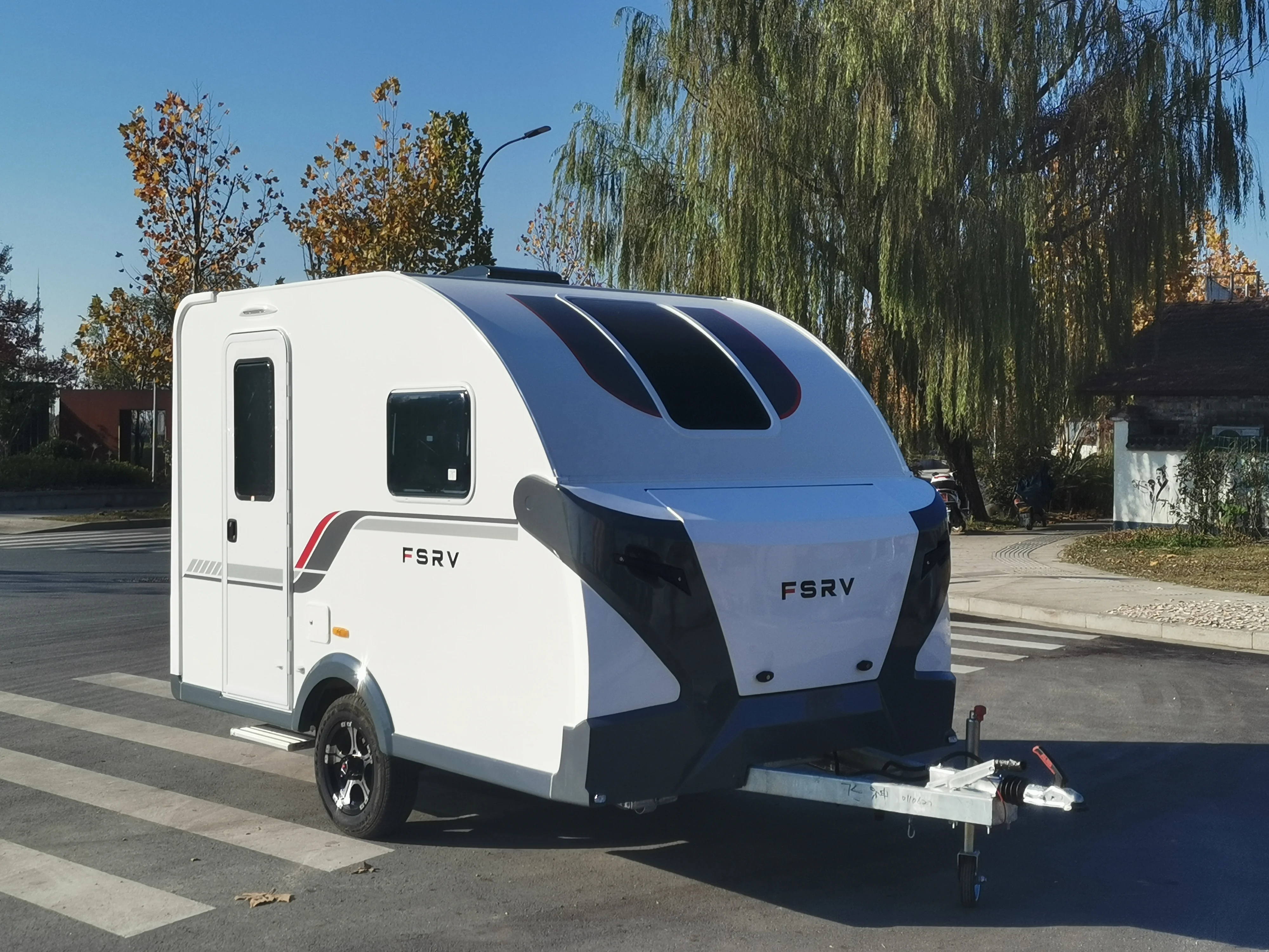 customized Popular Campers Motorhomes Caravans Rv Travel Trailer Made In China