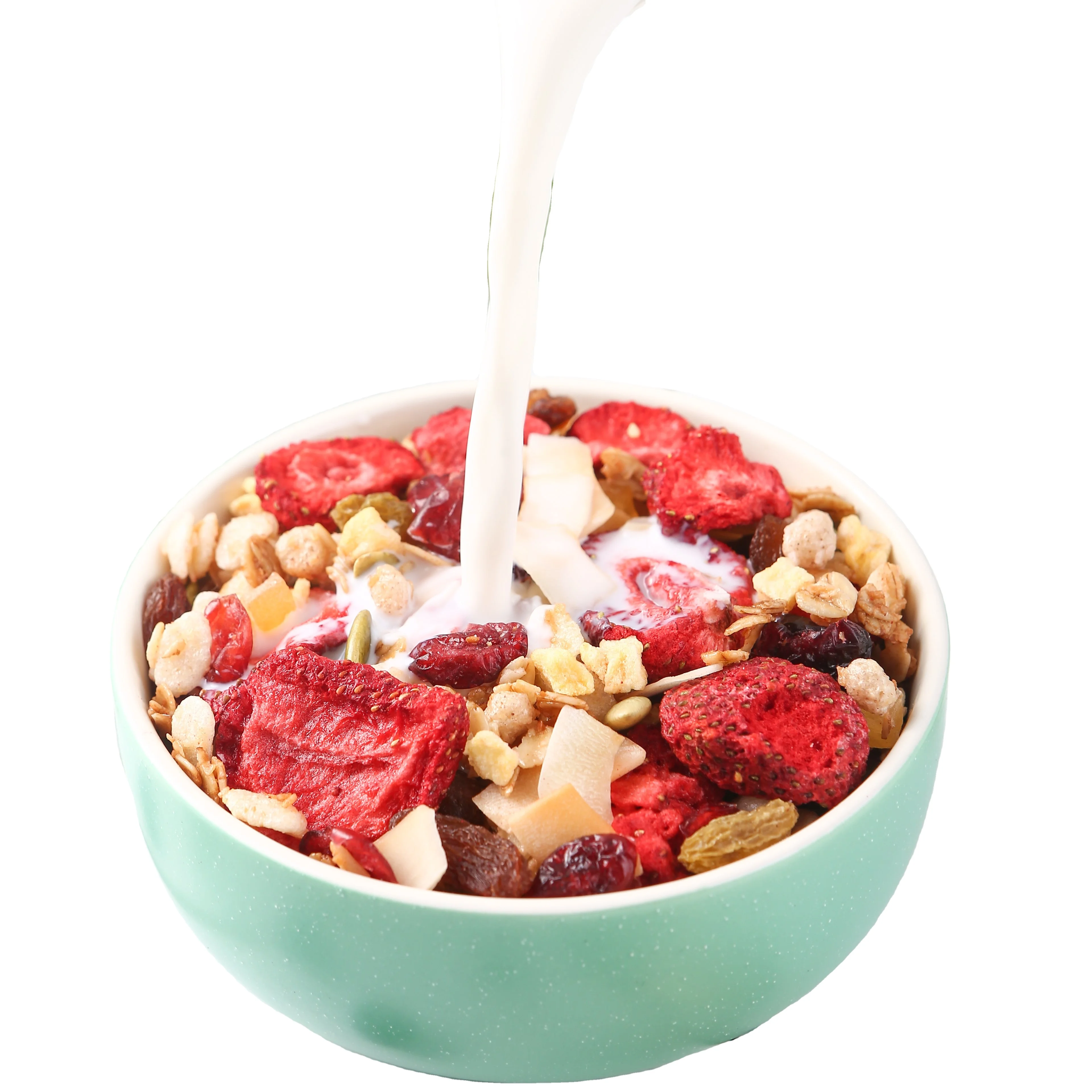 Bulk OEM  Freeze Dried Fruits Freeze Drying Frozen Dried  Strawberry