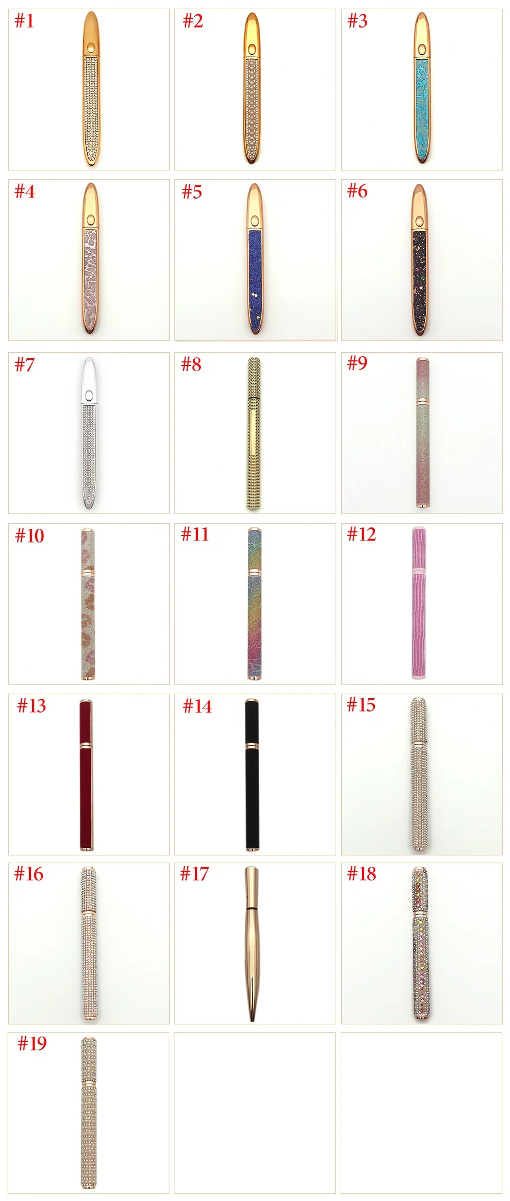 2021 New Design Self black liquid Adhesive Eyeliner Private Label color eyeliner adhesive Magic Diamond Eyeliner Pen