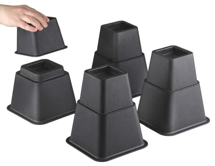 Adjustable bed risers heavy duty