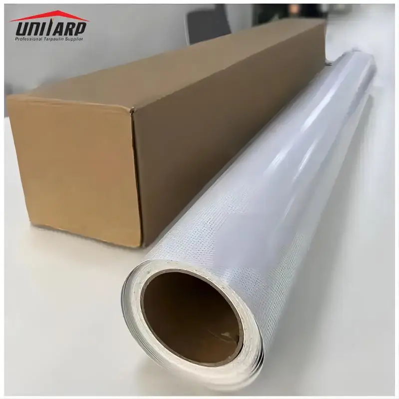 UNITARP Factory Price Semi-glossy Semi-matte PVC Hot Laminated Material Backlit Frontlit Flex Banner Rolls