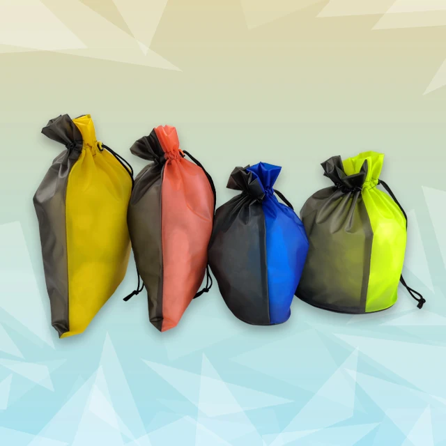 Custom Logo Sports Style Outdoor Frosted TPU Waterproof Drawstring Bag