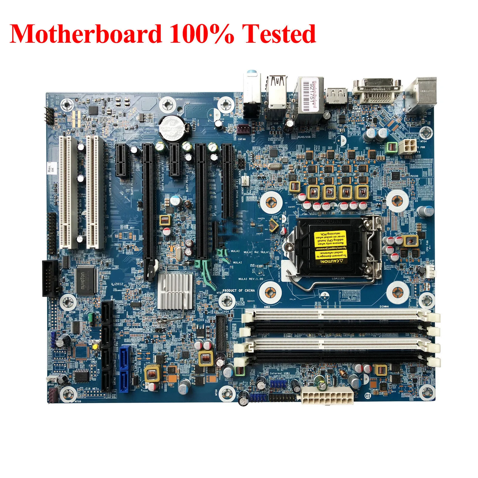 Оригинальная материнская плата для HP Z220 CMT 655842-001 655842-501 655842-601 655581-001 C216 DDR3 полностью