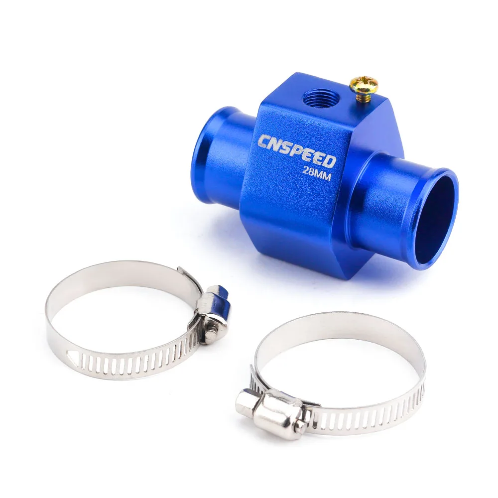 Auto Water Temperature Gauge Sensor Adapter Water Hose Pipe Fitting Connector 1/8NPT