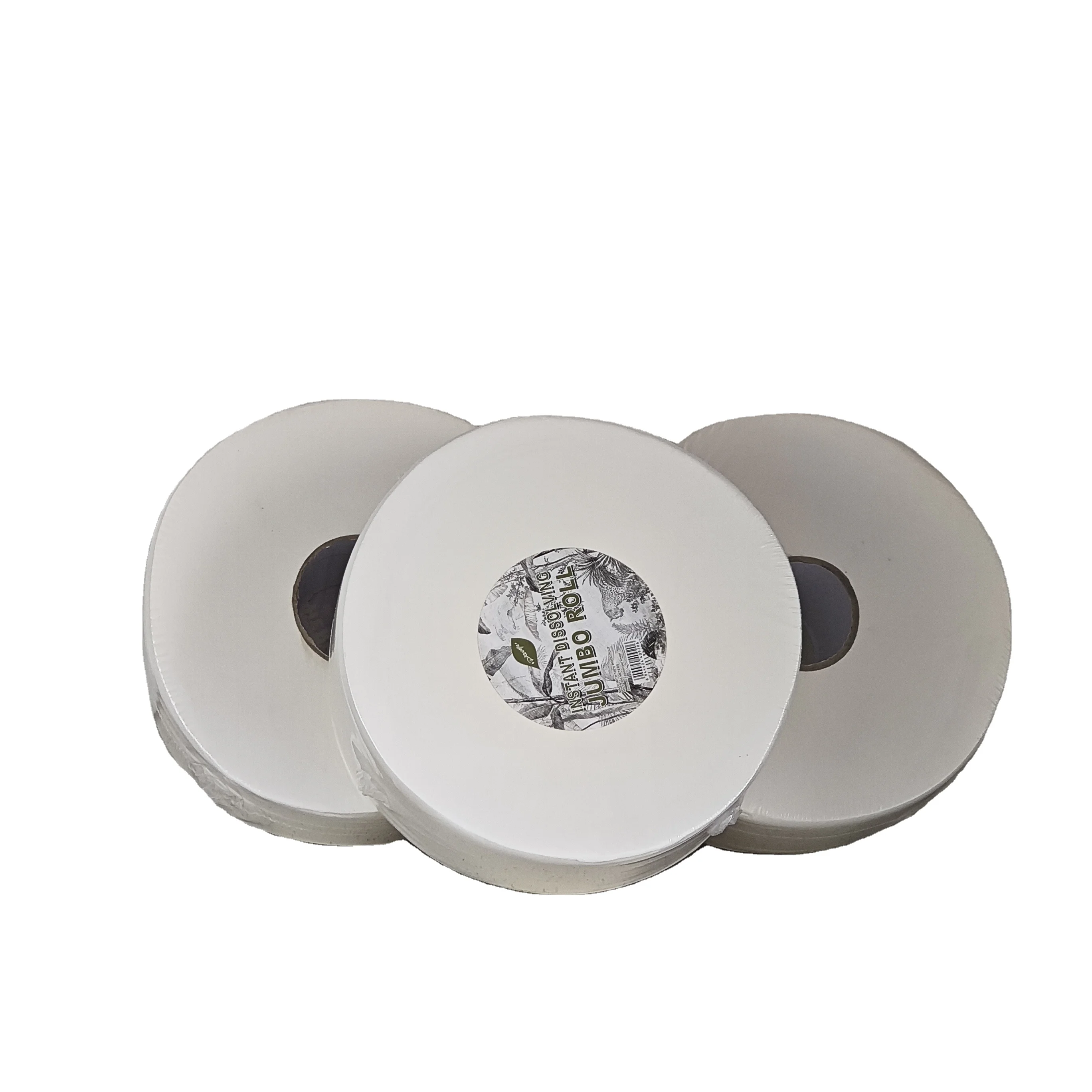 Commercial Eco Friendly Soft High Water Absorption Jumbo Roll Toilet Paper 2Ply Jumbo Roll Toilet Paper Roll