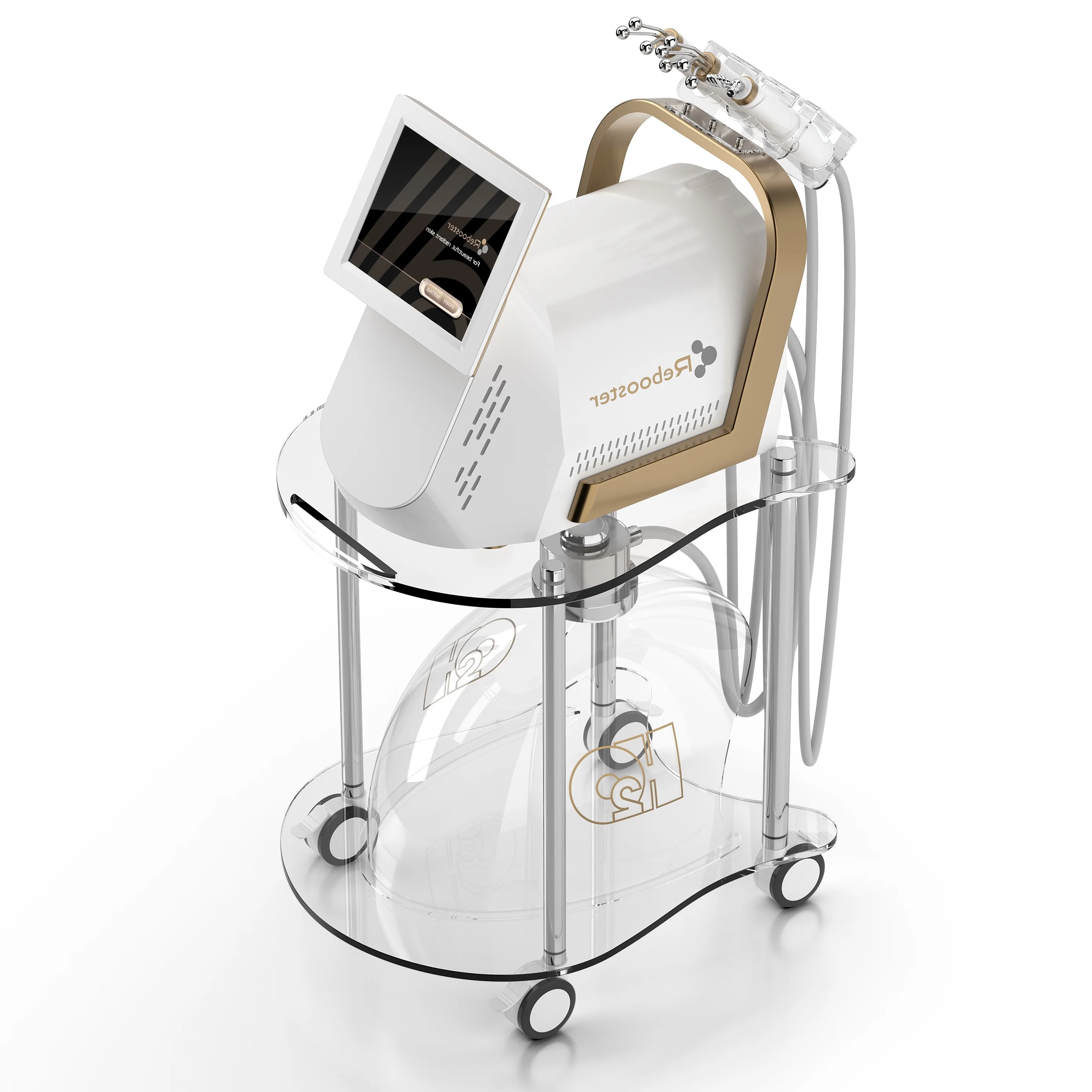 2022 New Arrival Oxygen Jet Hydrogen And Oxygen Mask LED item beauty clean