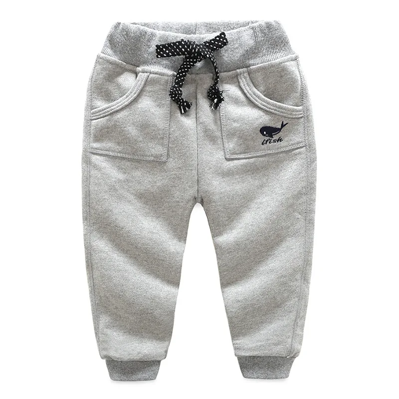 Cheap Wholesale Korean Style Child Clothing Boys Outdoor Warm Pants For Kids