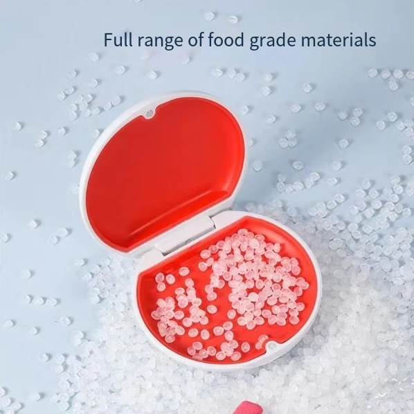 Custom Logo Colorful Plastic Orthodontic Braces Aligner Mouth Guard Case Denture Case Dental Retainer Box Retainer Case