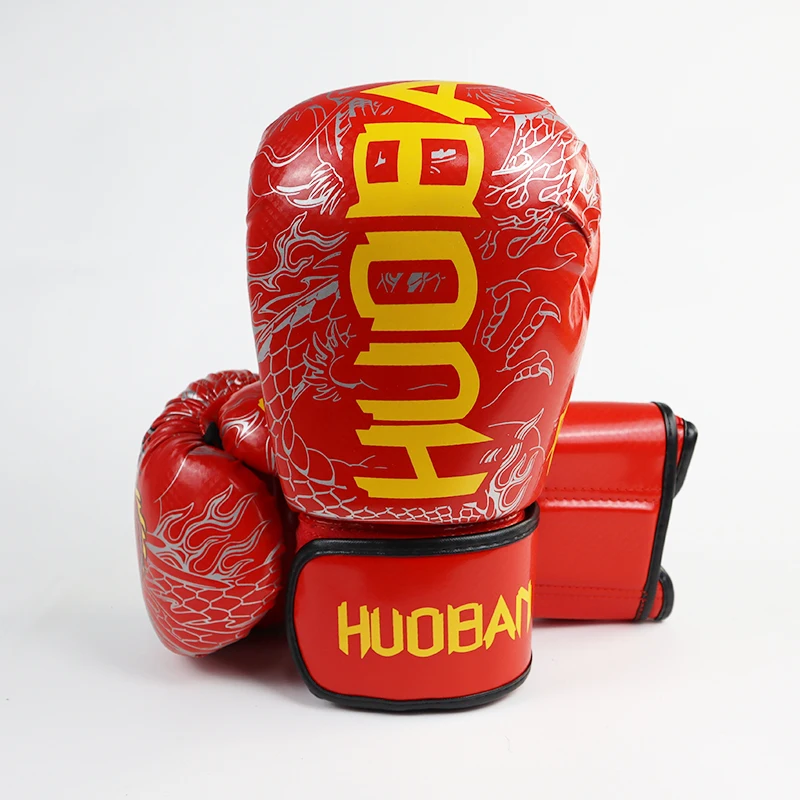 Wholesale stock bulk order custom pu materials Box gloves for pugilism